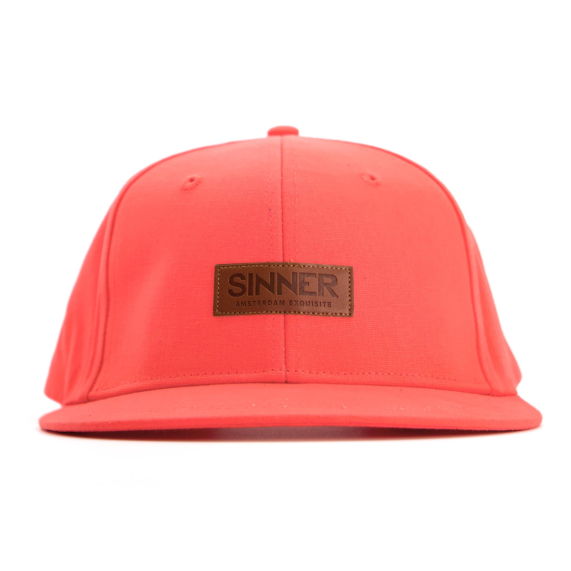 Sinner Sinner Amsterdam Exquisite Cap - Neon Koraal